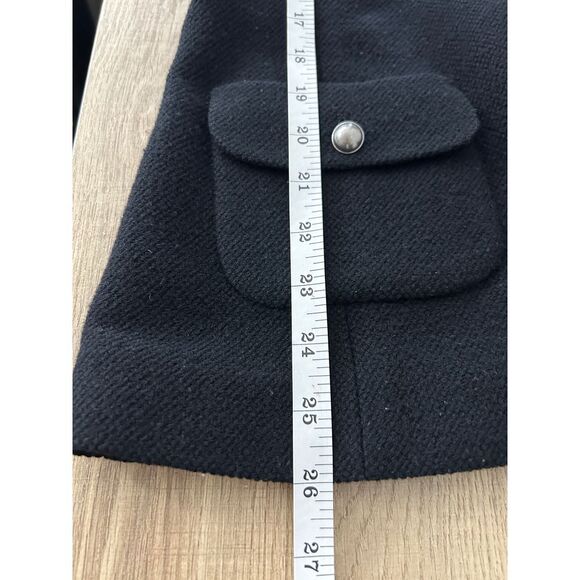 Talbots Women's Size 10 100% Italian Wool Black Blazer Jacket Career Office - Picture 5 of 7